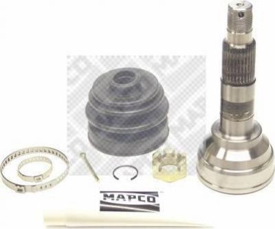 MAPCO 16565 шарнирный комплект, приводной вал на SUBARU LEONE I (AB)