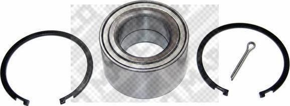 MAPCO 26549 Подшипник ступицы колеса колеса NISSAN ALMERA/MAXIMA/PRIMERA/X-TRAIL 00- пер. (40210-2Y000)