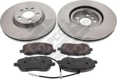 MAPCO 47018 комплект тормозов, дисковый тормозной механизм на PEUGEOT EXPERT фургон (222)