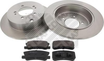 MAPCO 47539 комплект тормозов, дисковый тормозной механизм на MITSUBISHI LANCER SPORTBACK (CX_A)