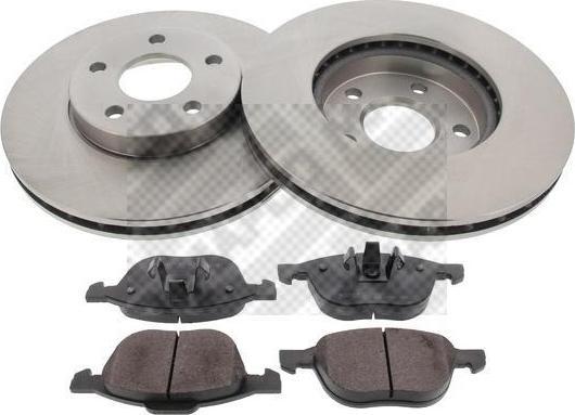 MAPCO 47644 комплект тормозов, дисковый тормозной механизм на FORD FOCUS III Turnier