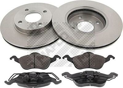 MAPCO 47655 комплект тормозов, дисковый тормозной механизм на FORD FOCUS седан (DFW)