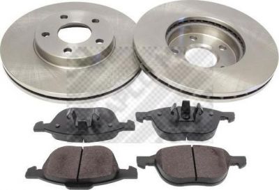 MAPCO 47660 комплект тормозов, дисковый тормозной механизм на FORD FOCUS II седан (DA_)