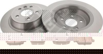 MAPCO 47662 комплект тормозов, дисковый тормозной механизм на FORD KUGA I