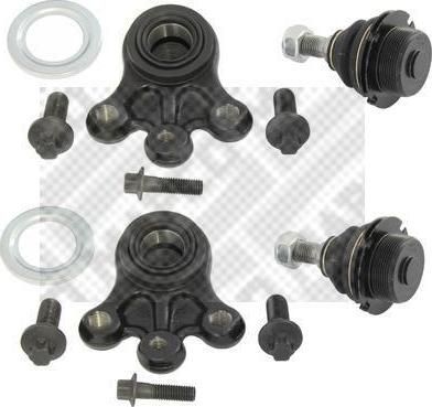 MAPCO 53309/2 ремонтный комплект, несущие / направляющие шарниры на PEUGEOT 407 (6D_)