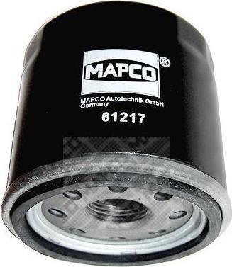 MAPCO 61217 масляный фильтр на RENAULT CLIO I (B/C57_, 5/357_)