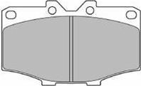 MAPCO 6259 комплект тормозных колодок, дисковый тормоз на TOYOTA LAND CRUISER (_J6_)