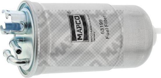 MAPCO 63199 топливный фильтр на VW GOLF IV (1J1)