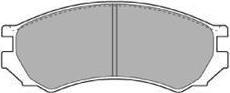 MAPCO 6345 комплект тормозных колодок, дисковый тормоз на NISSAN PRIMERA (P10)