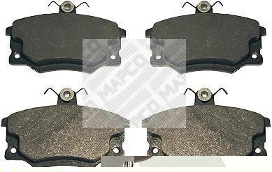 MAPCO 6394 комплект тормозных колодок, дисковый тормоз на ALFA ROMEO 146 (930)