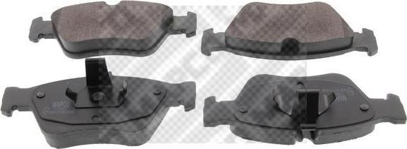 MAPCO 6514 комплект тормозных колодок, дисковый тормоз на MERCEDES-BENZ C-CLASS универсал (S202)