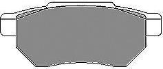 MAPCO 6530 комплект тормозных колодок, дисковый тормоз на HONDA ACCORD III (CA)
