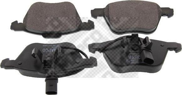 MAPCO 6553 комплект тормозных колодок, дисковый тормоз на VW SHARAN (7M8, 7M9, 7M6)