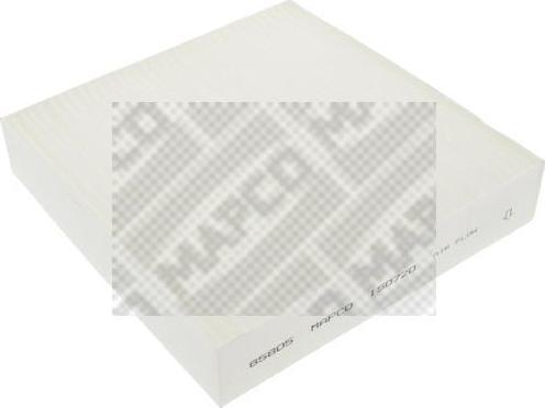 MAPCO 65805 фильтр, воздух во внутренном пространстве на SMART CABRIO (450)