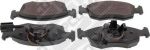 MAPCO 6615 комплект тормозных колодок, дисковый тормоз на FIAT PUNTO (199)