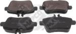 MAPCO 6646 комплект тормозных колодок, дисковый тормоз на MERCEDES-BENZ CLA купе (C117)