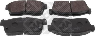 MAPCO 6761 комплект тормозных колодок, дисковый тормоз на SUZUKI IGNIS II