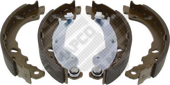 MAPCO 8032 комплект тормозных колодок на FIAT PANDA (169)