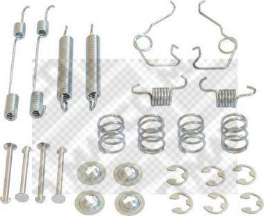 MAPCO 9715 комплектующие, тормозная колодка на FORD TRANSIT c бортовой платформой/ходовая часть (E_ _)