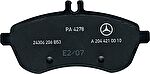 MERCEDES-BENZ Колодки передние W204 180-280/CGI 01/07-> (A007 420 92 20)