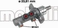 METELLI 05-0260 Цил.торм.глав. A4 1.6-2.8L 95-99