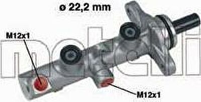 METELLI 05-0428 главный тормозной цилиндр на NISSAN PRIMERA универсал (WP12)
