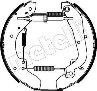 METELLI 51-0103 комплект тормозных колодок на FIAT TALENTO c бортовой платформой/ходовая часть (290)
