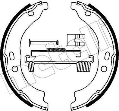 METELLI 53-0095K комплект тормозных колодок, стояночная тормозная с на FIAT DUCATO фургон (250, 290)