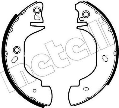 METELLI 53-0122 комплект тормозных колодок на FORD TRANSIT c бортовой платформой/ходовая часть (E_ _)