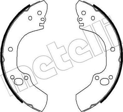 METELLI 53-0312 комплект тормозных колодок на OPEL CAMPO (TF_)