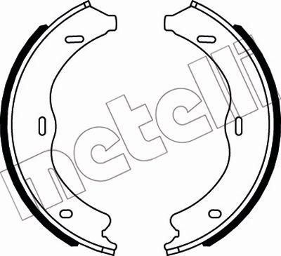 METELLI 53-0507K комплект тормозных колодок, стояночная тормозная с на MERCEDES-BENZ S-CLASS (W221)
