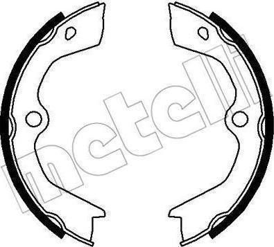 METELLI 53-0574 комплект тормозных колодок на JAGUAR XJ купе