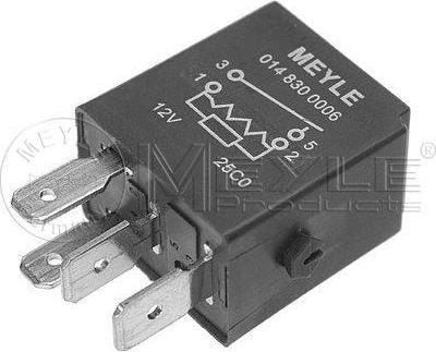 Meyle 014 830 0006 реле, топливный насос на MERCEDES-BENZ C-CLASS купе (CL203)