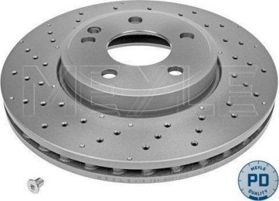 Meyle 015 521 0022/PD тормозной диск на MERCEDES-BENZ B-CLASS (W246, W242)