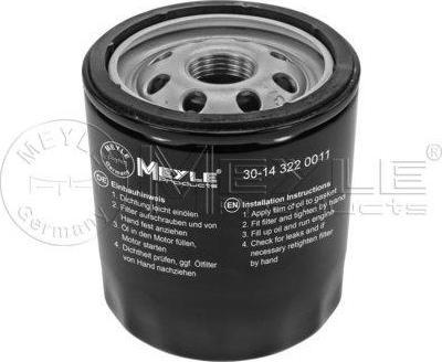 Meyle 30-14 322 0011 масляный фильтр на LEXUS SC (UZZ40_)
