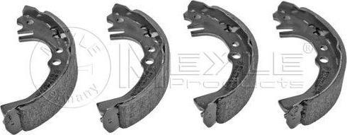 Meyle 39-14 533 0000 комплект тормозных колодок на DAIHATSU CUORE VI (L251, L250_, L260_)