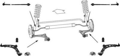 Meyle WG0045800 подвеска колеса на FIAT PUNTO (176)