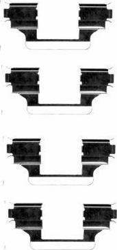 MINTEX MBA1656 комплектующие, колодки дискового тормоза на PEUGEOT 607 (9D, 9U)