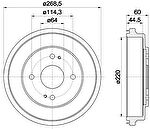MINTEX MBD122 тормозной барабан на HONDA ACCORD IV (CB)