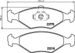 MINTEX MDB2616 комплект тормозных колодок, дисковый тормоз на FIAT ALBEA (178_)