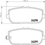 MINTEX MDB2772 комплект тормозных колодок, дисковый тормоз на MAZDA MX-5 III (NC)