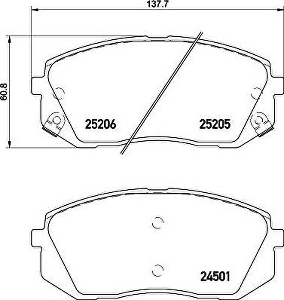 MINTEX MDB3166 комплект тормозных колодок, дисковый тормоз на KIA SPORTAGE (SL)