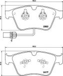 MINTEX MDB3181 комплект тормозных колодок, дисковый тормоз на BENTLEY CONTINENTAL кабрио (3W_)