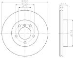 MINTEX MDC1383 тормозной диск на Z4 (E85)