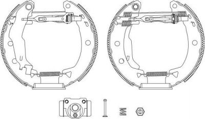 MINTEX MSP143 комплект тормозных колодок на FIAT BRAVA (182)