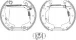 MINTEX MSP300 комплект тормозных колодок на OPEL CORSA C (F08, F68)