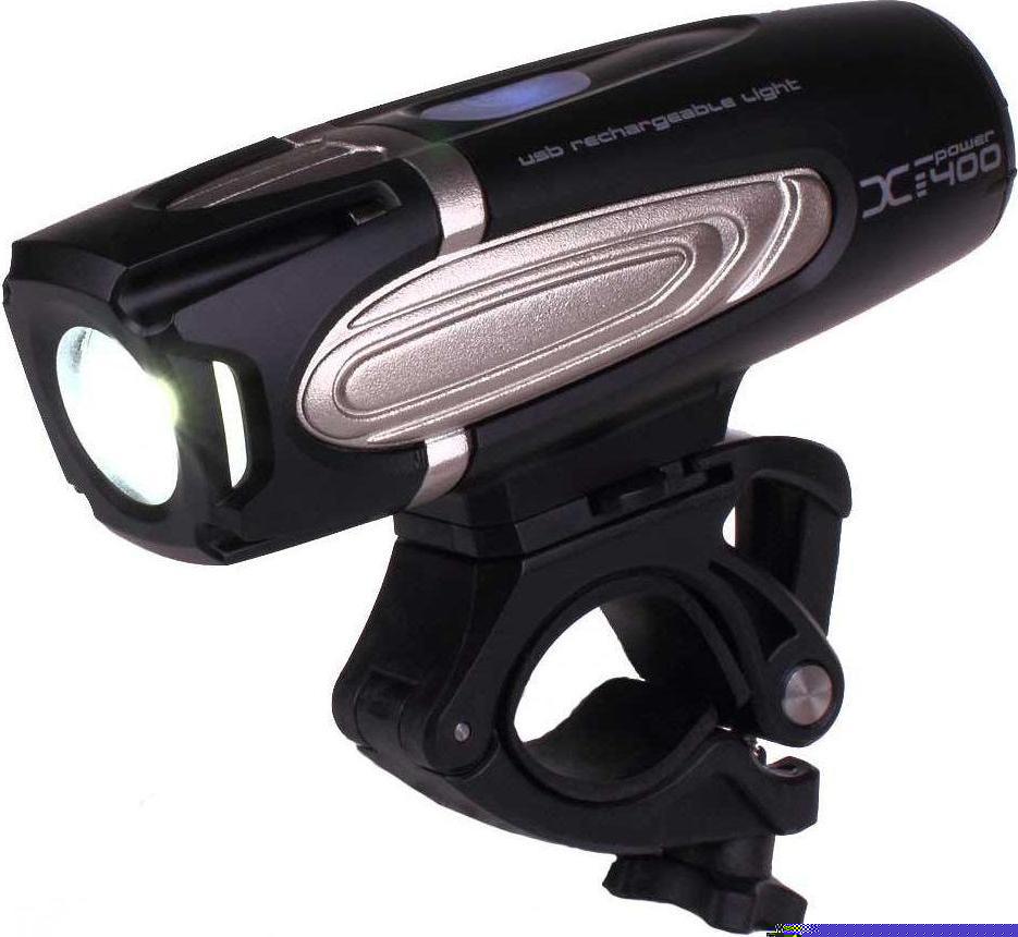 Фонарь передний Moon X-Power400 1 диод 7 реж.компл