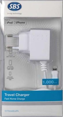 Зарядное устройство для iPhone (90/240V, 1000mAh)