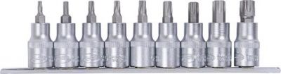 набор головок вставка TORX Т20-Т60 (1/2, 9пр, планка) АвтоDело 39835