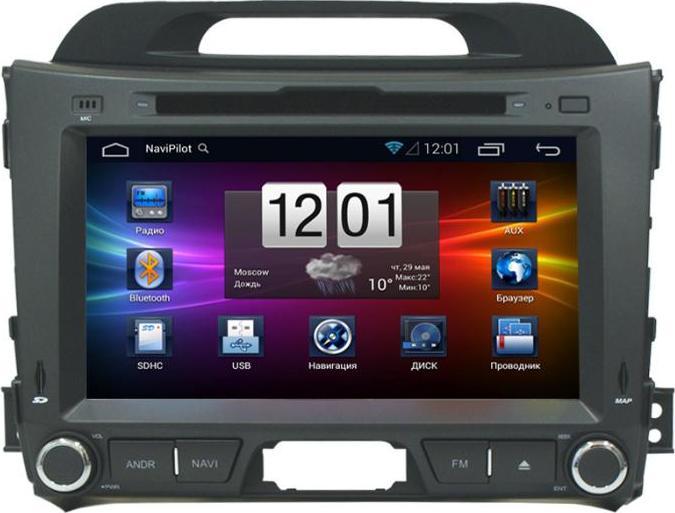 Navipilot DROID2 Kia Sportage 2010-н.в.